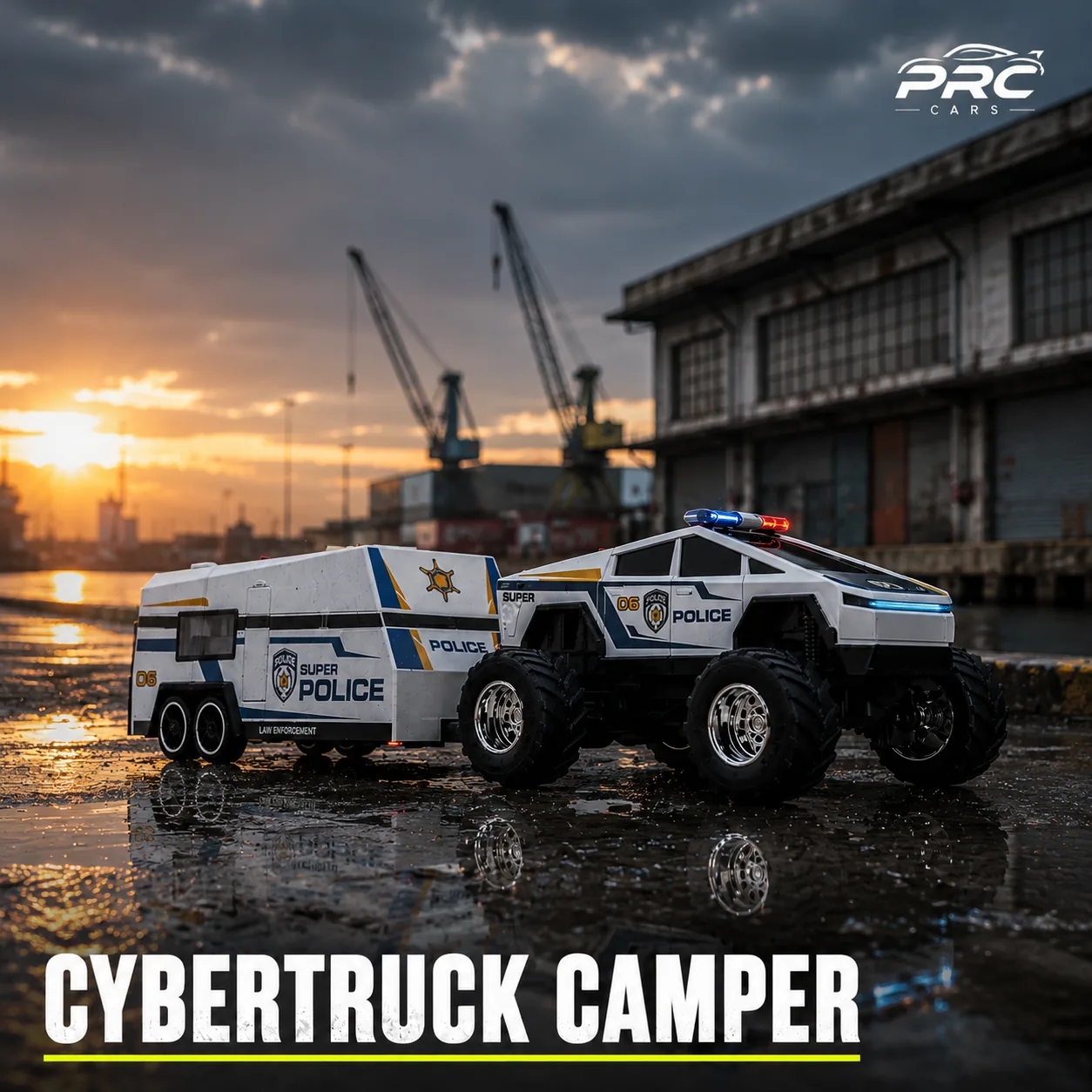 Mini Cybertruck Camper