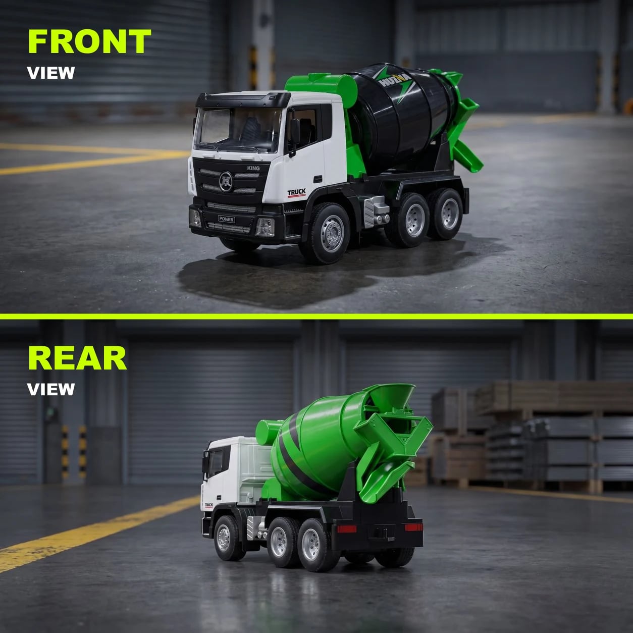 Cement Mixer Truck view 3