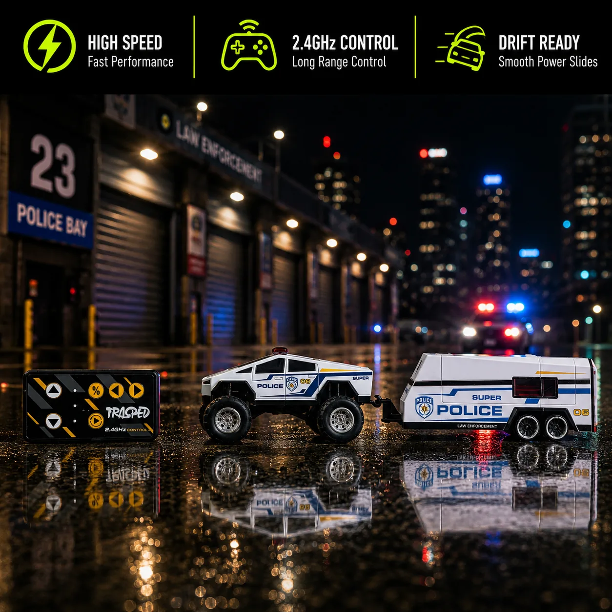 Mini Cybertruck Camper view 2
