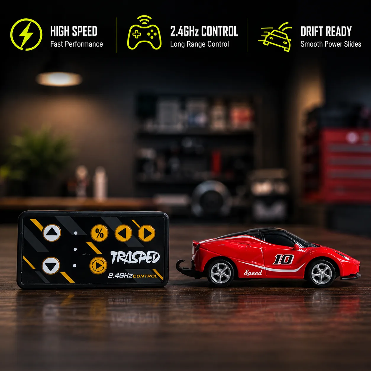 Mini Ferrari Drift view 2