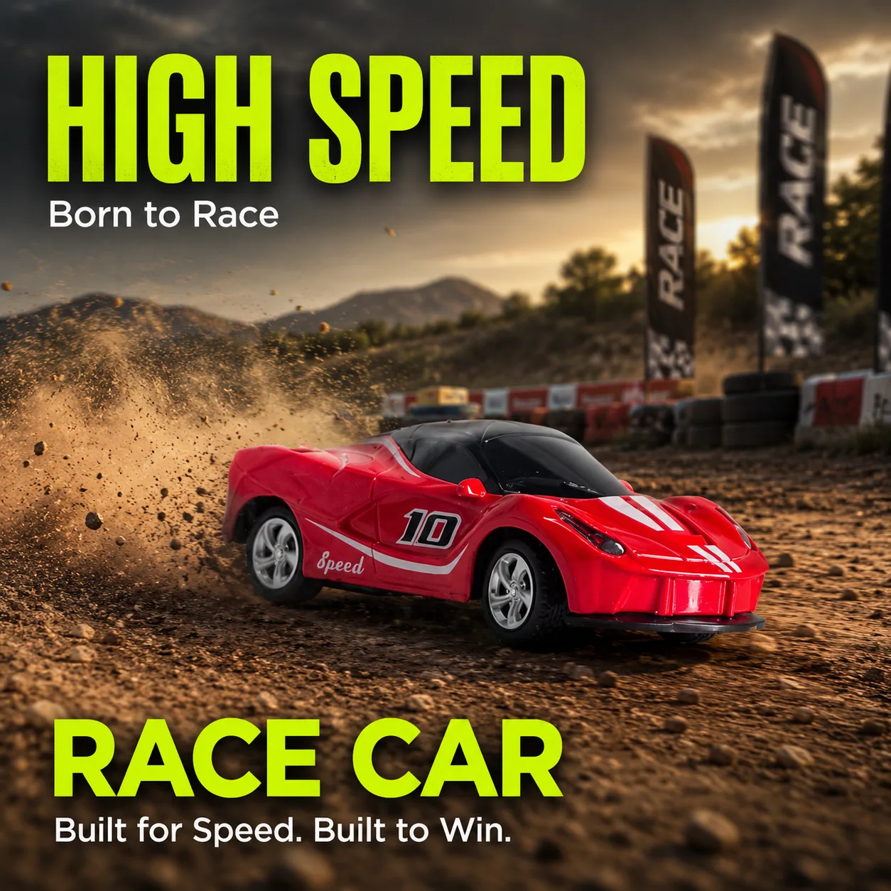 Mini Ferrari Drift view 4