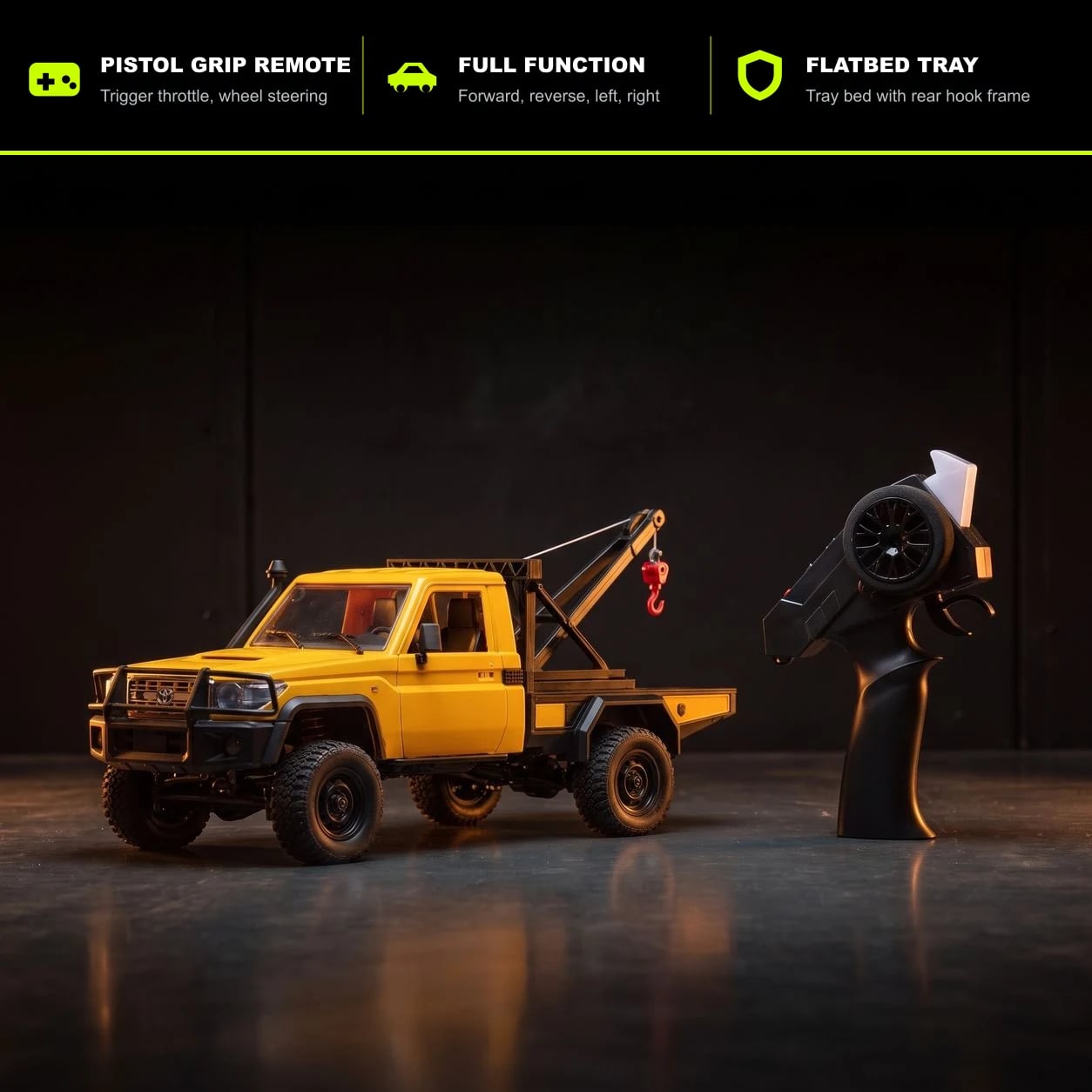 Land Cruiser Flatbed view 2