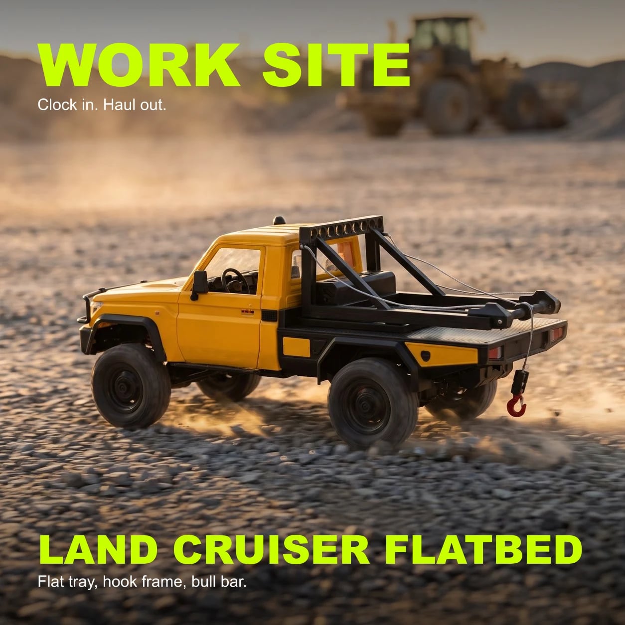 Land Cruiser Flatbed view 4