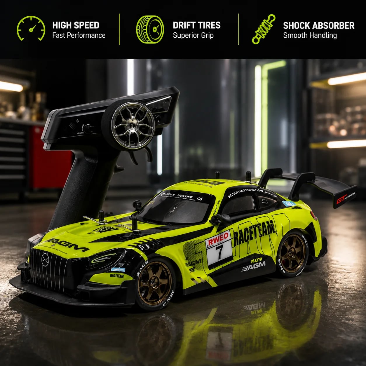 Mercedes AMG GT3 view 2
