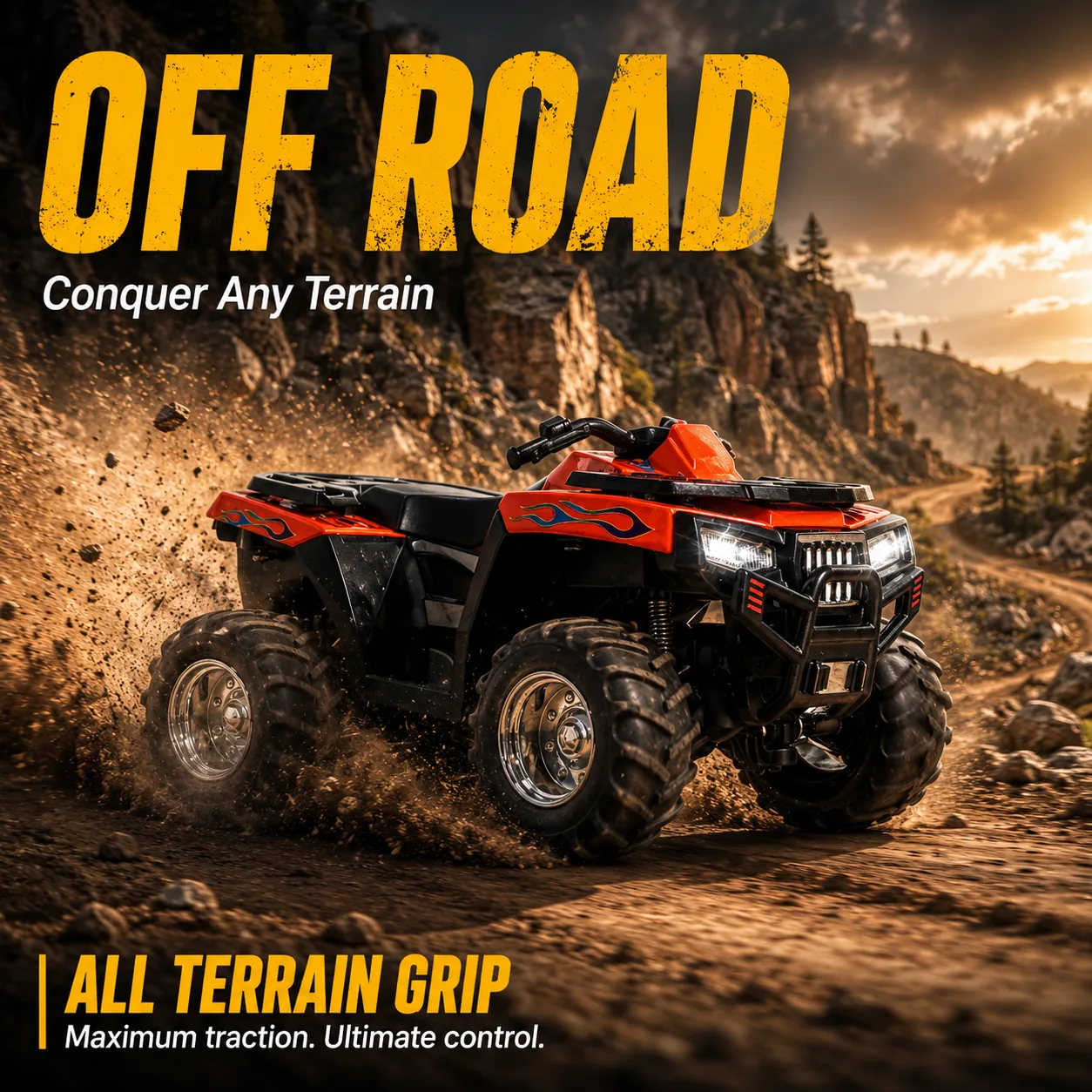 Mini ATV Quad view 4