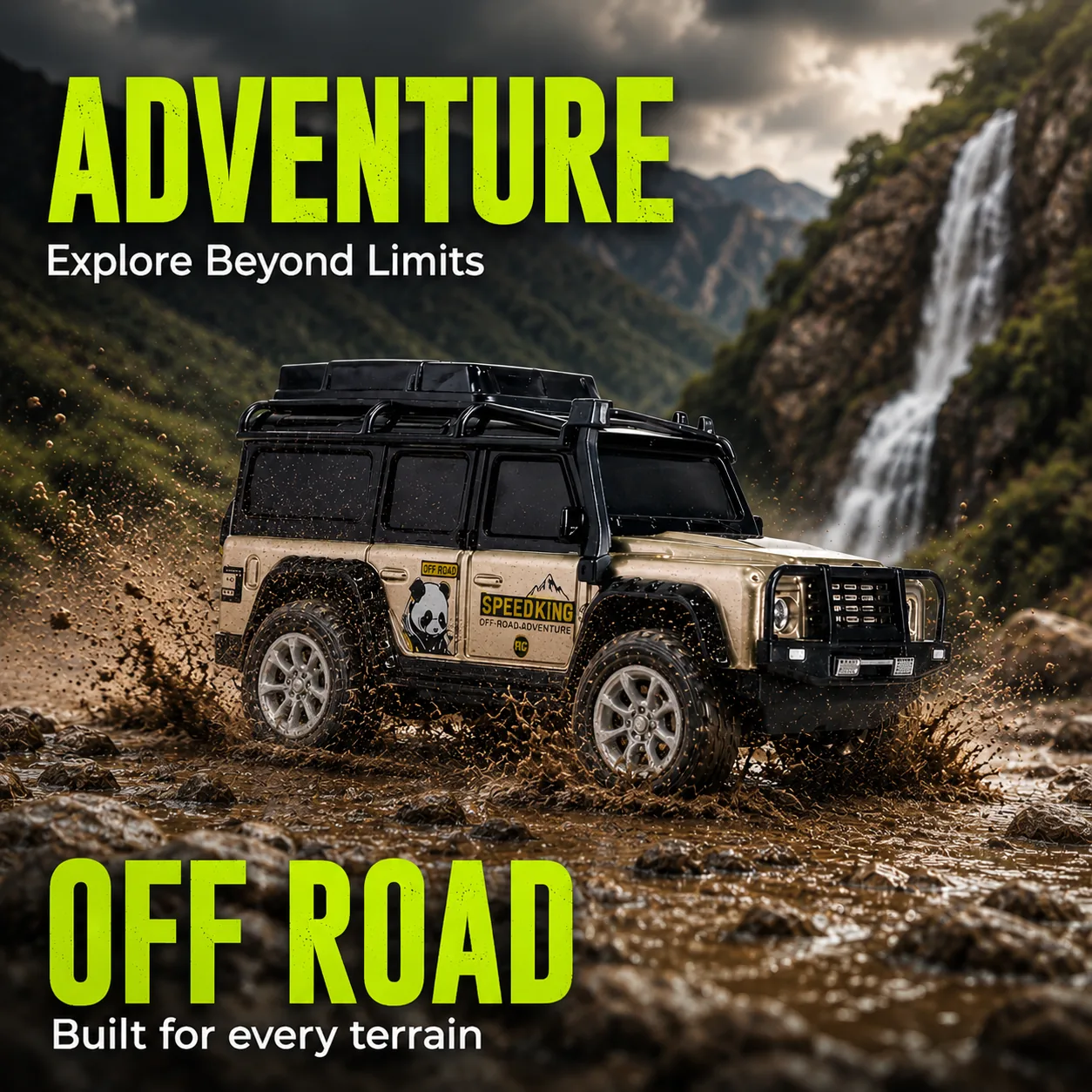 Mini Land Rover view 4