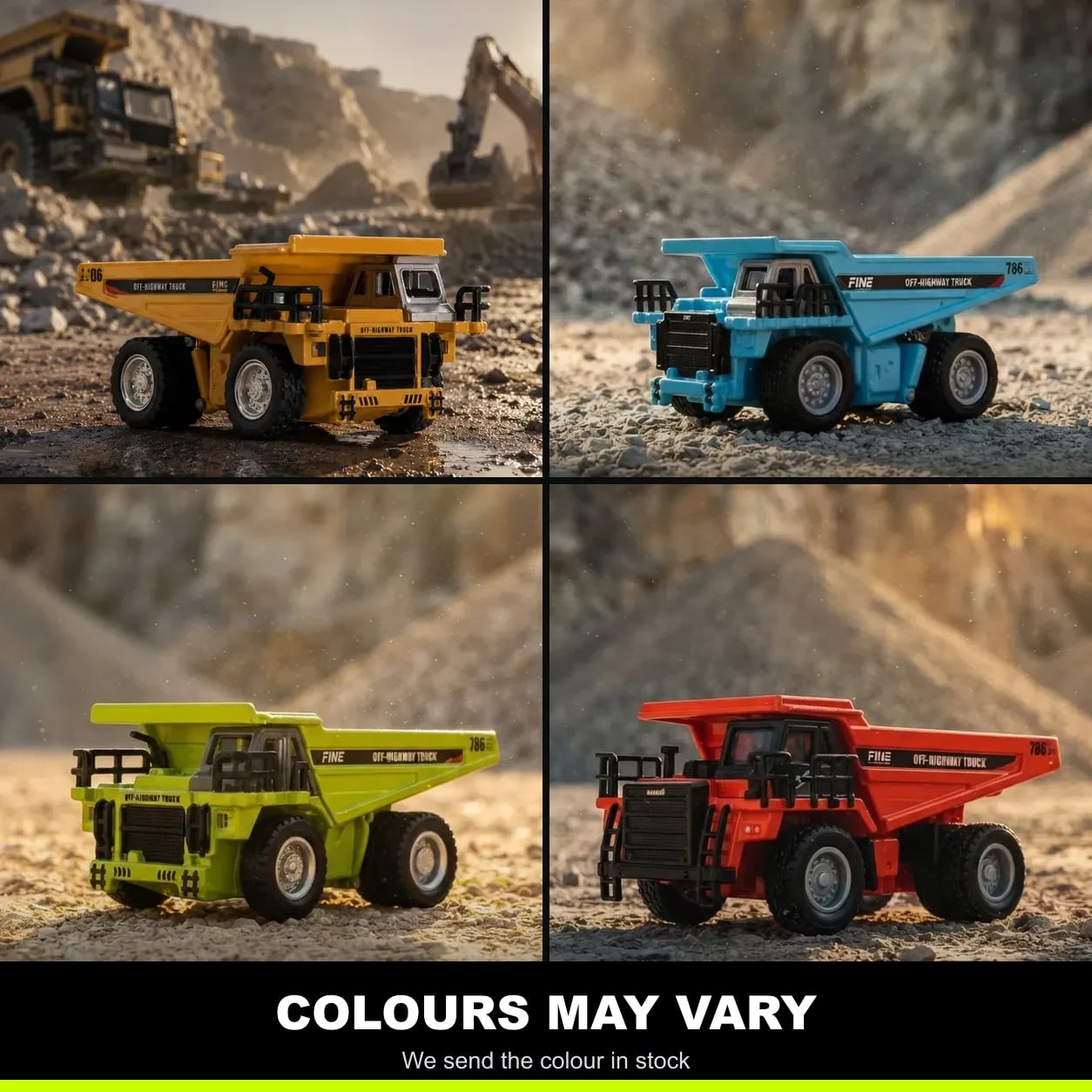 Heavy Duty Mining Truck view 4