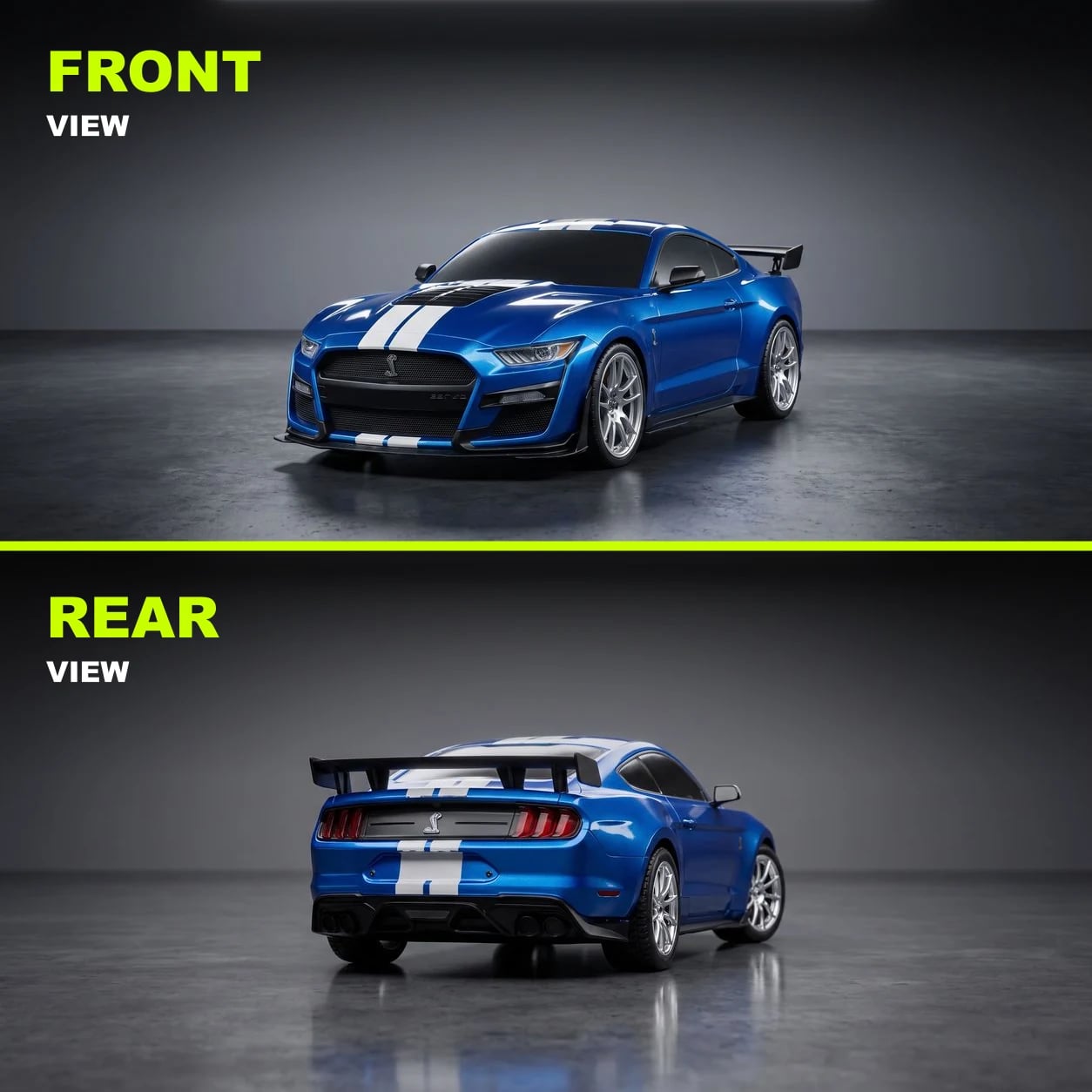 Mustang GT500 view 3