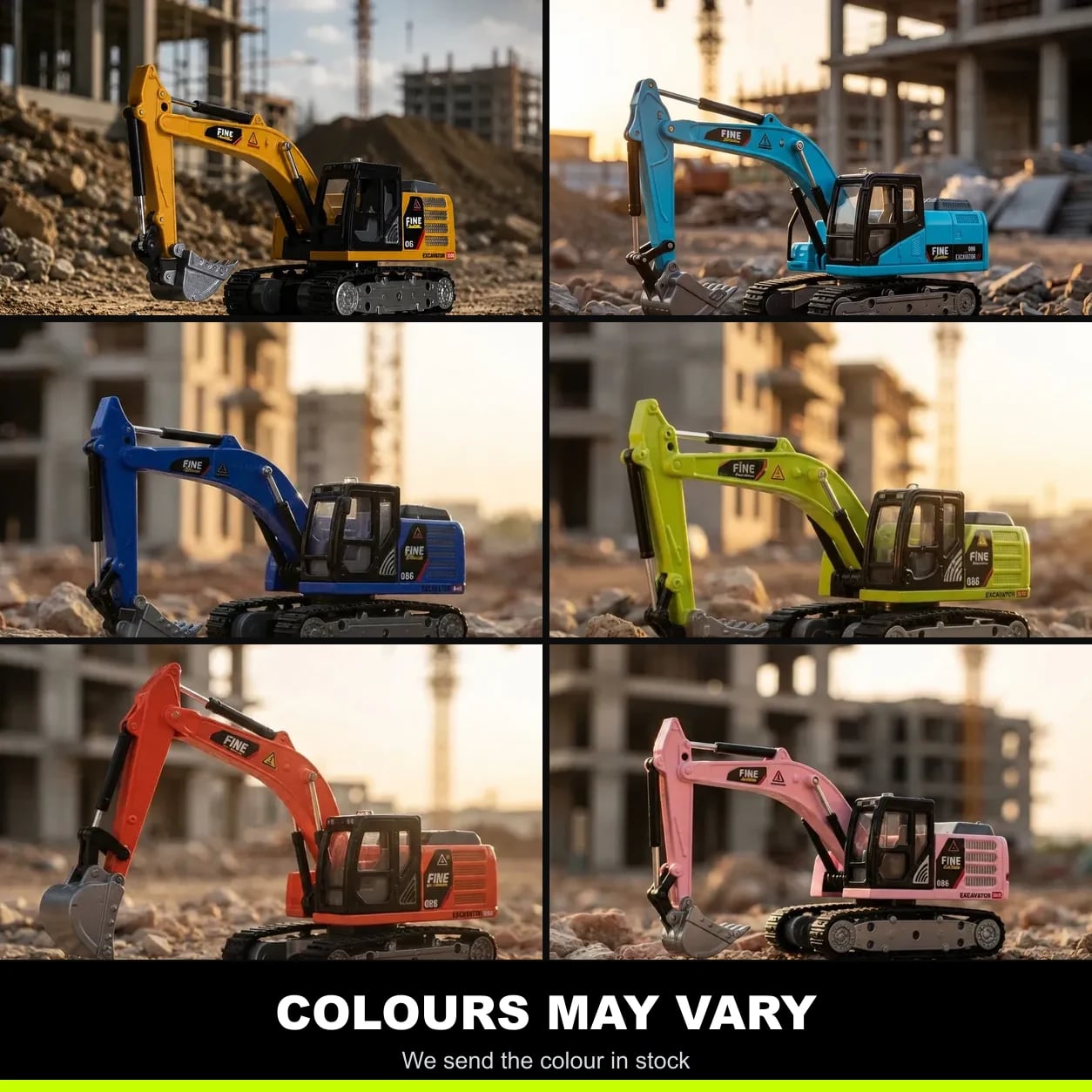 Mini RC Excavator view 4