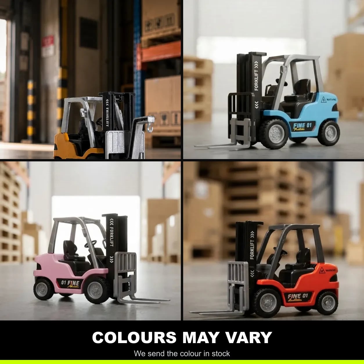 Mini RC Forklift view 4