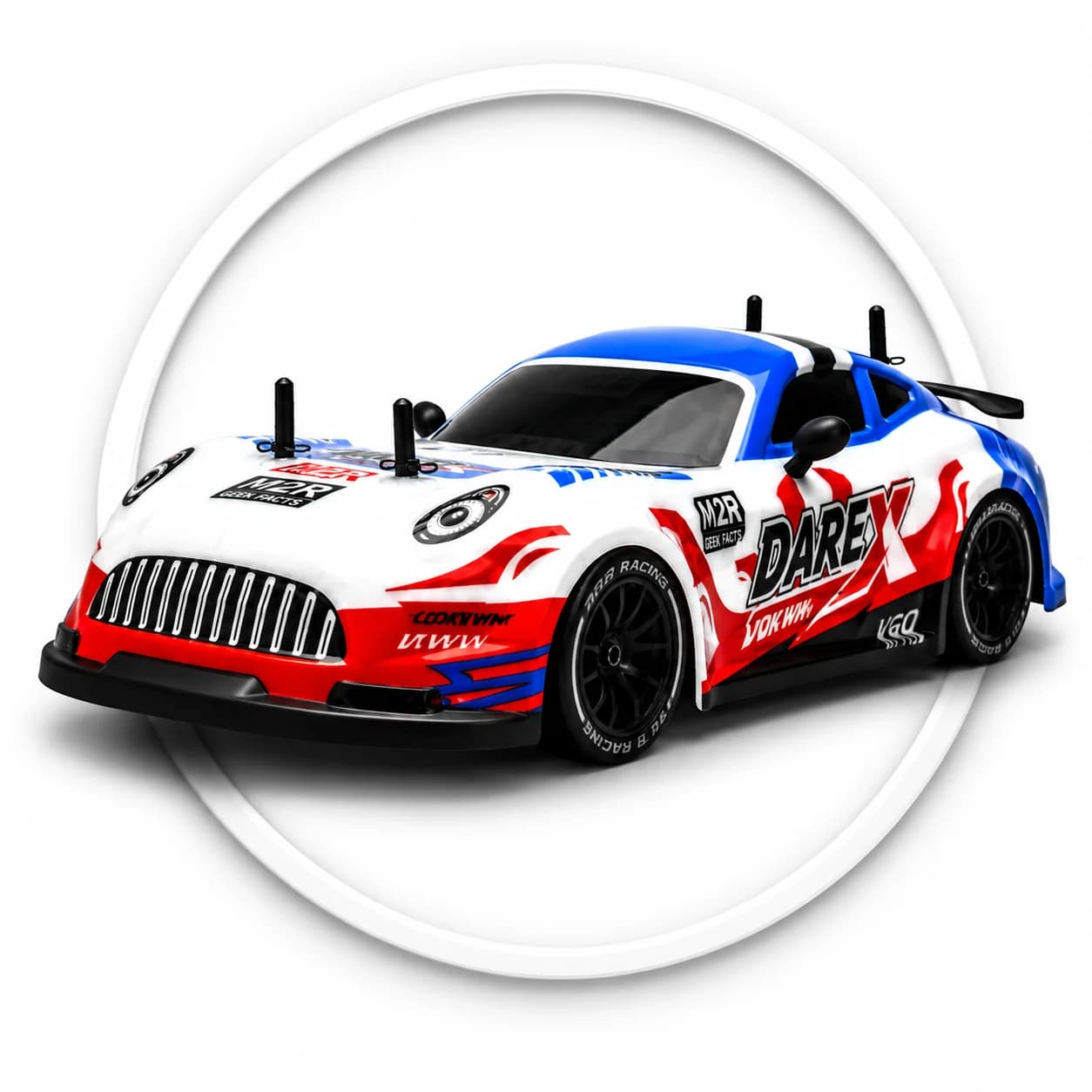 1:16 4WD RC Drift Cars and Racing Cars in India with LED Exhaust Smoke