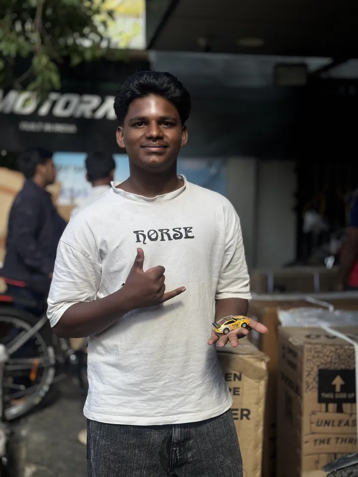 Yash V. from Ahmedabad with their PRC drift car